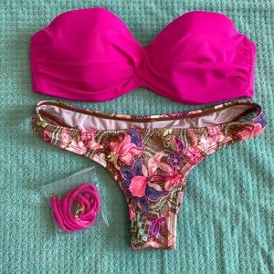 Victorias Secret Swim Bikini Itsy Cheeky 34C Small